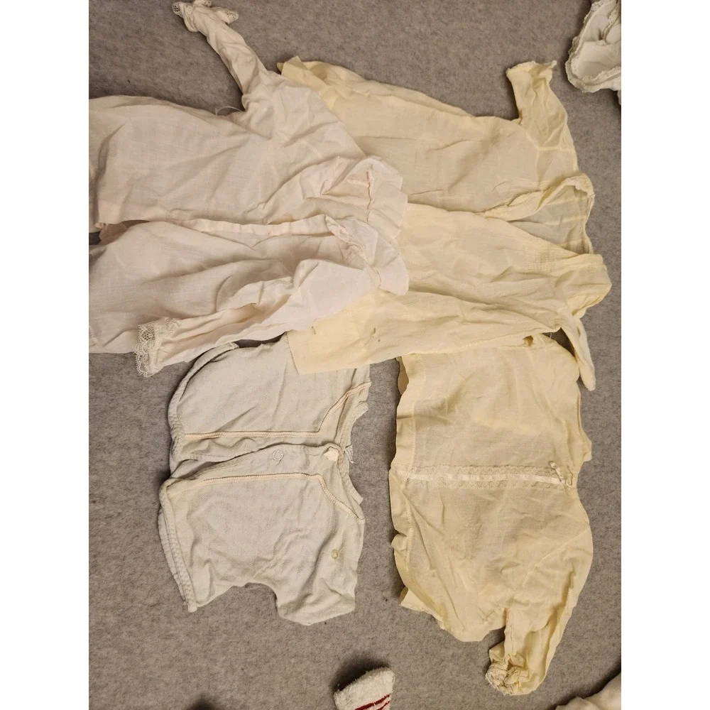 Vtg Kids Clothes Carter's Buster Lot 25 Pcs Sleeper Romper Girl Boys Flawed 50's
